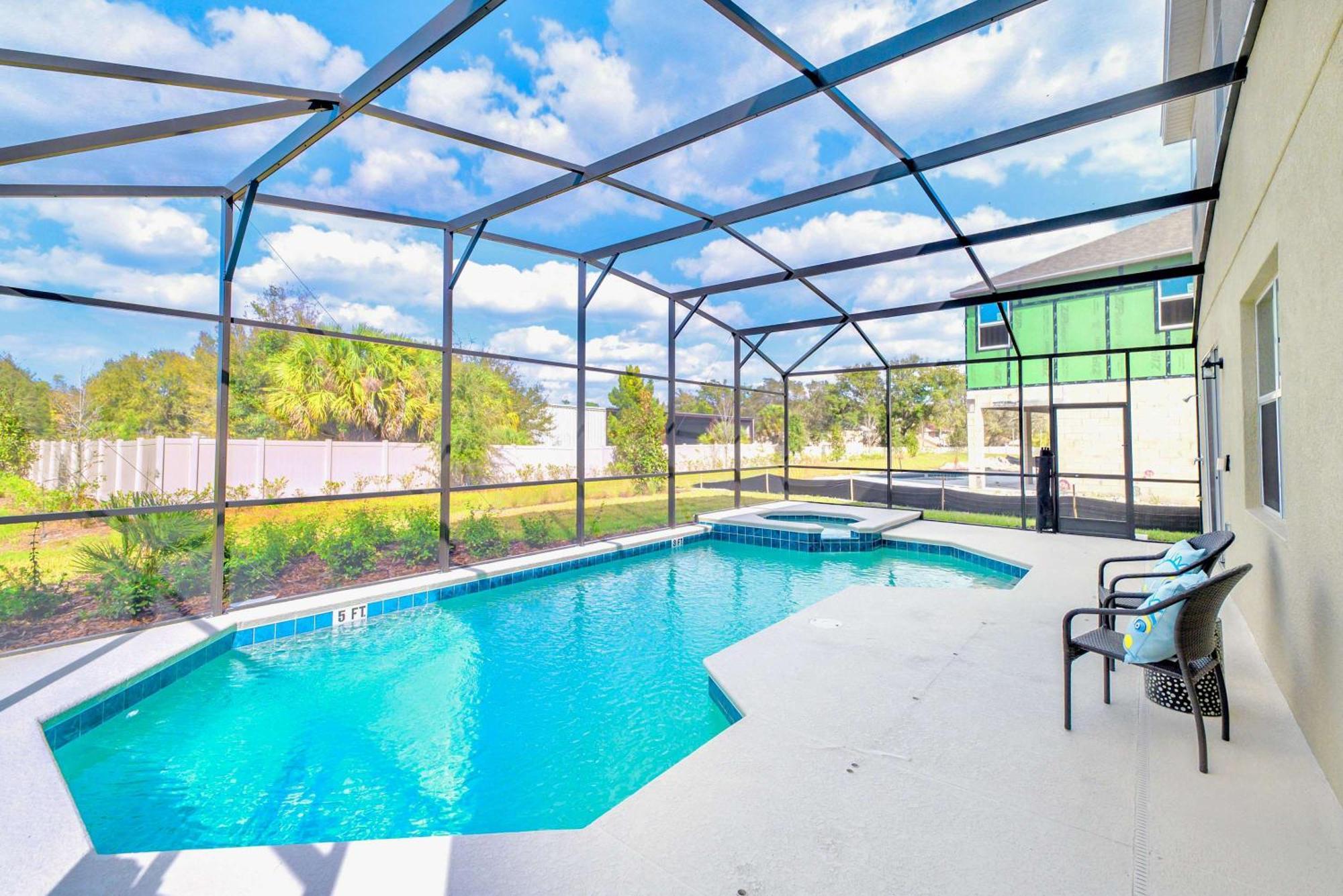 8Br Family Home With Pool And Hot Tub Kissimmee Exterior photo